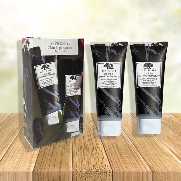 Origins Exclusive For Travelers Clear Improvement Mask Duo - Picture 2 of 3